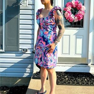 New with tags, Lily Pulitzer Davina stretch dress size 8